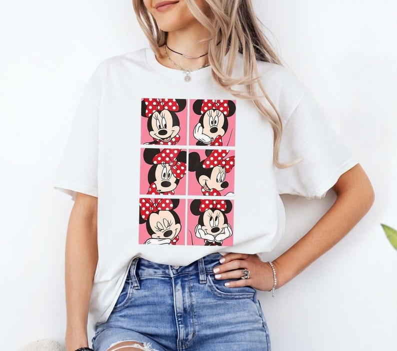 Retro Minnie Mouse T-Shirt, Disney Magic Kingdom Tee, Vintage Minnie Trip Shirt, Family Vacation Disney Shirt 2026 image 1