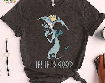 Camiseta retro de Disney de los 90 con frase "Pánico si es bueno", top corto, ideal para un viaje a Magic Kingdom, regalo de cumpleaños familiar, camiseta para adultos y niños, regalo para fanáticos de la película.