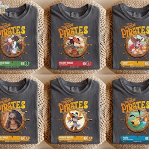 Disney Lorcana Card T-Shirt, Crop Top, Custom All Disney Characters, Vintage Collection, Perfect for Disney Fans, Classic Card Design
