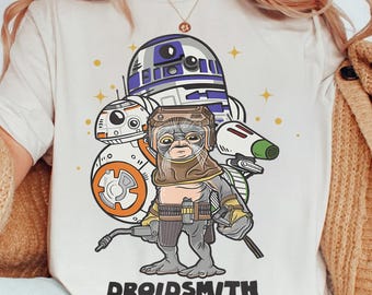 Retro 80s Star Wars Babu Frik Shirt, Crop Top, The Rise of Skywalker Movie Design, Galaxy's Edge Inspired, Perfect for Fans, Birthday Gift
