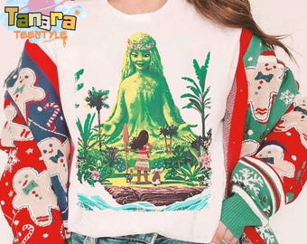 Camisa retro de los años 90 Moana Pua Hei Hei Te Fiti, colección de princesas de Disney, regalo de cumpleaños de Moana, diseño de la película Moana 2 2025, recuerdo de Disneyland