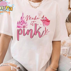 Disney Castle Sleeping Beauty Fairies T-Shirt, Flora Fauna Merryweather Design, WDW Magic Kingdom Disneyland Vacation Gift, Classic Disney.