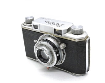 Konica I (Type C) 35mm rangefinder camera with 50mm F2.8 lens, tested and working