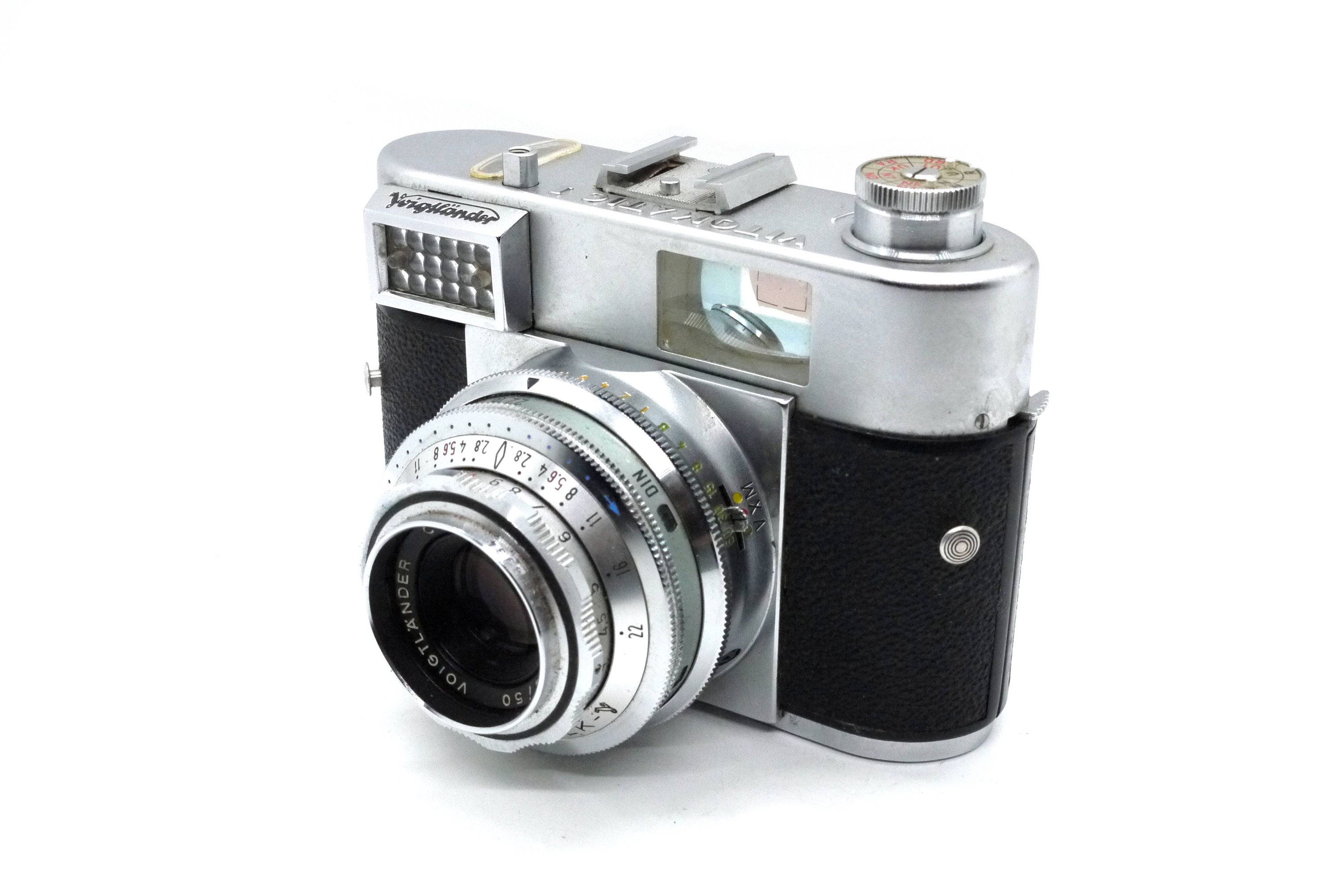Voigtlander Vitomatic Ia 35mm Film Camera Color-Skopar 2.8