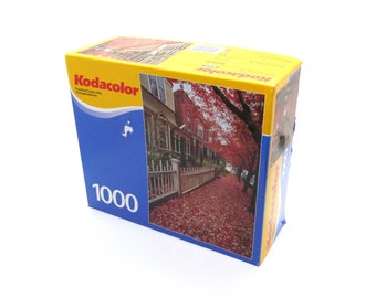 Kodacolor 1000 piece puzzle, Autumn in Portland, OR