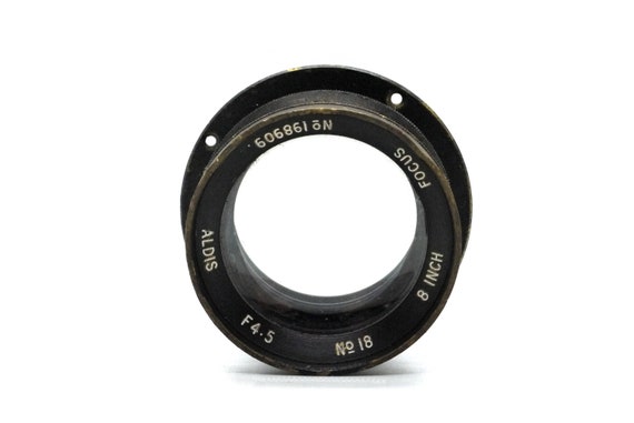 その他 ALDIS BROTHERS BIRMINGAM 8 Inch f4.5 Aldis Brothers Focus No.18 8 Inch F4.5 Lens for Reflex