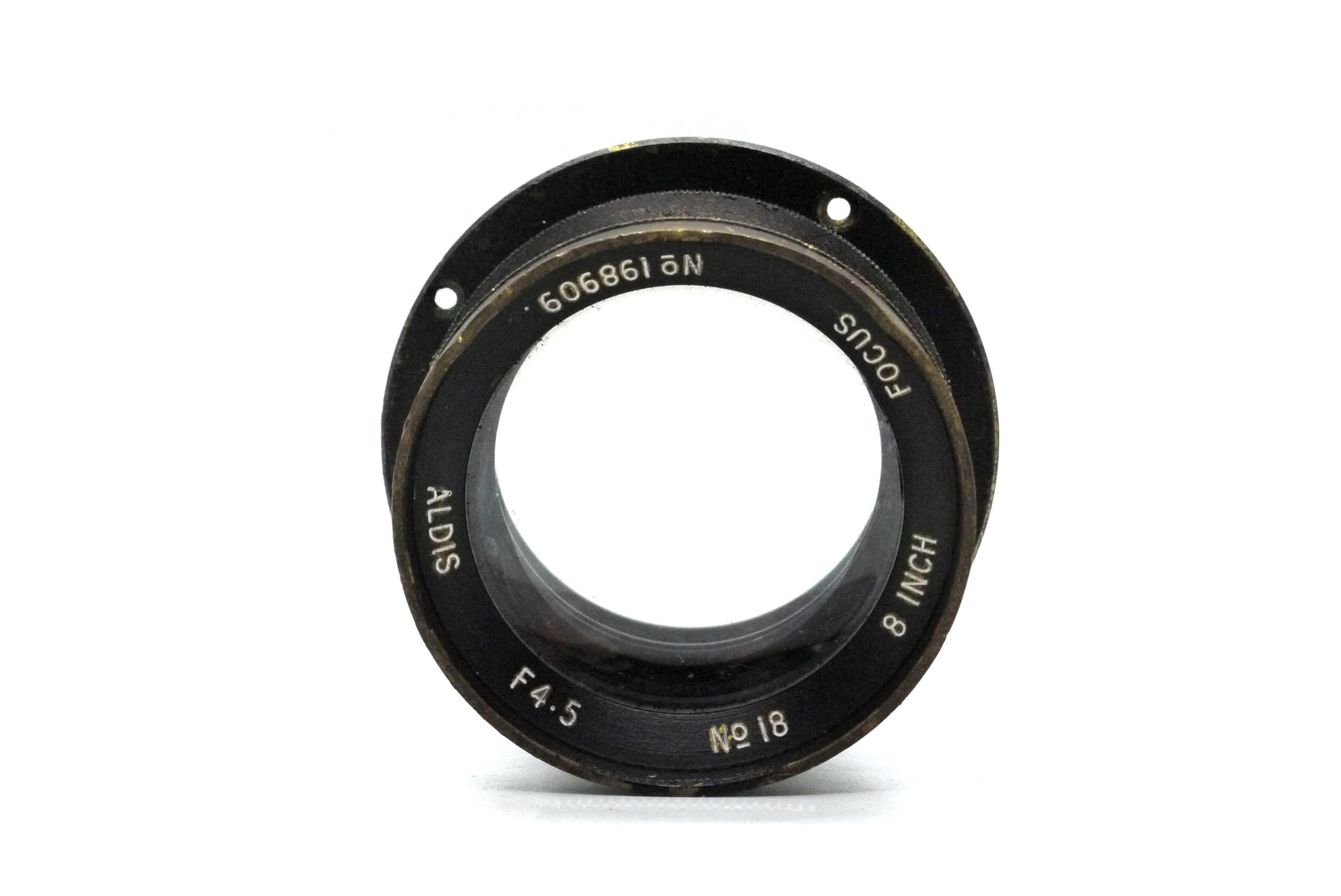 その他 ALDIS BROTHERS BIRMINGAM 8 Inch f4.5 Aldis Brothers Focus No.18 8 Inch F4.5 Lens for Reflex