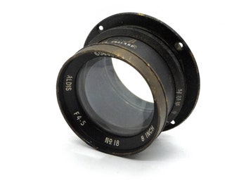 Aldis Brothers Focus No.18 8 inch F4.5 lens for Reflex cameras