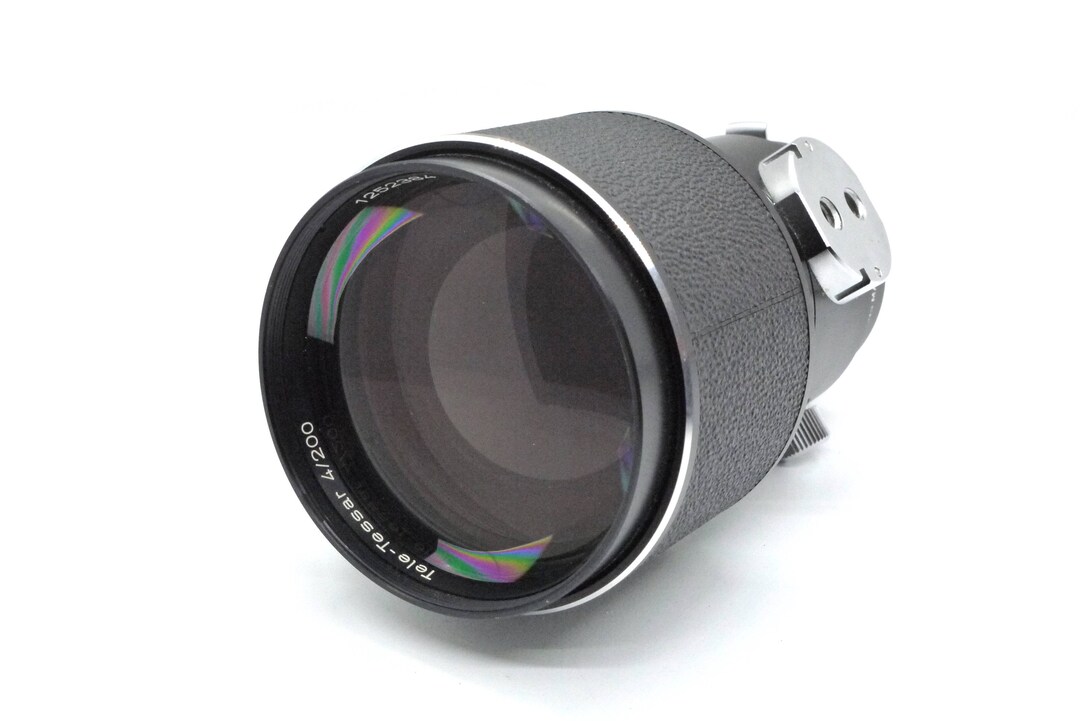 Carl Zeiss Tele-tessar 200mm F4 Telephoto Lens for Contaflex 126