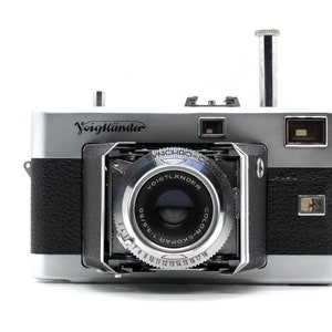 Voigtländer Vitessa A Version 5 35mm folding rangefinder camera with 50mm F3.5 lens, tested and working image 2