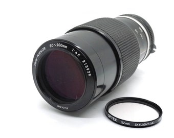 Zoom-Nikkor 80~200mm F4.5 telephoto lens