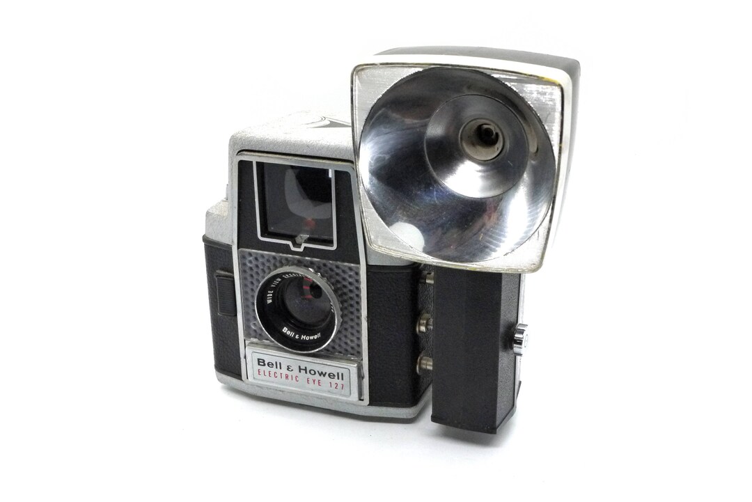 Bell and Howell Electric Eye 127 4x4 viewfinder camera with Etsy 日本
