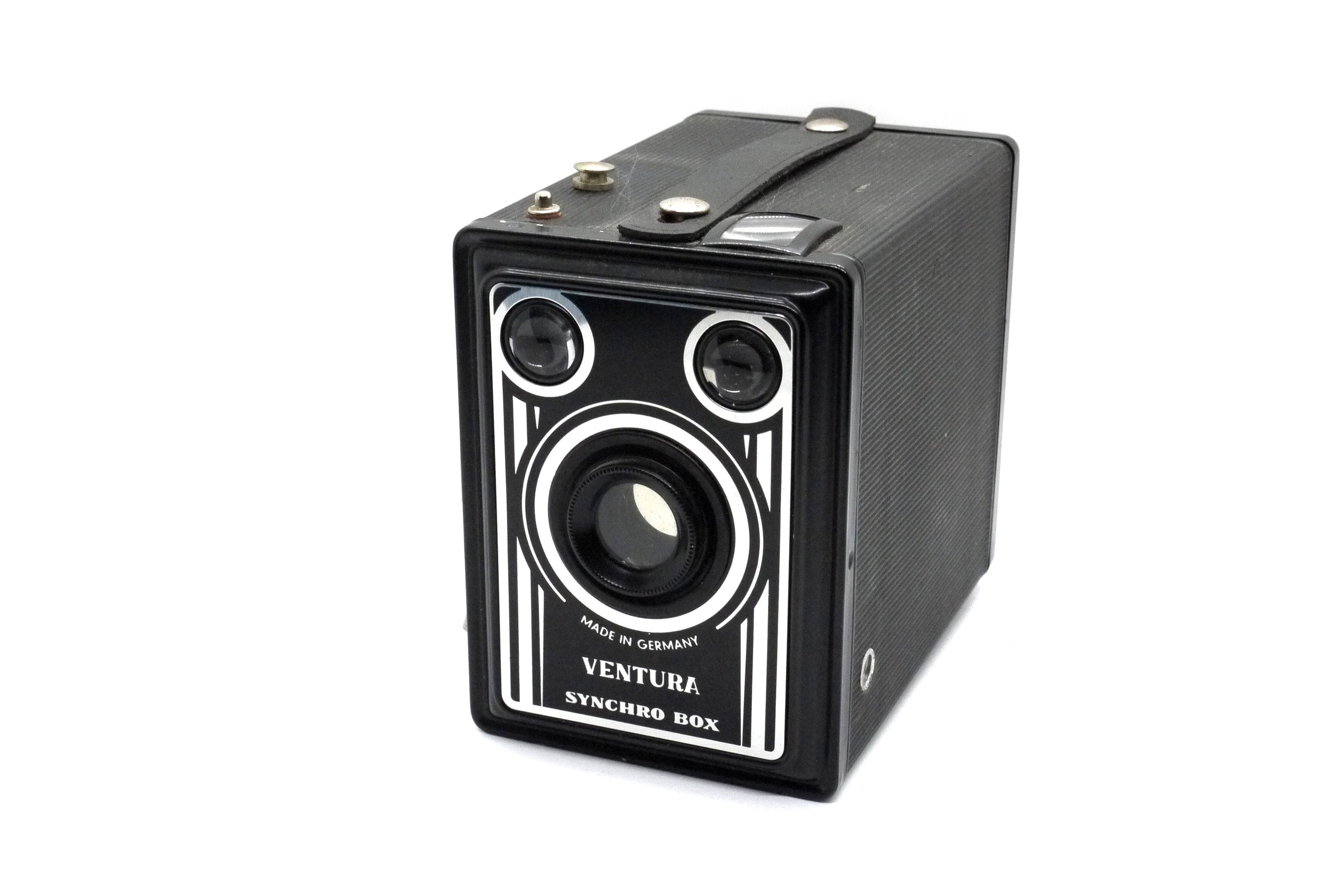 ビンテージ　ボックスカメラGAP Made in France 120/6x9 ✓ PARIS GAP *SCARCE* METAL BOX CAMERA 6X9CM 120 ROLL FILM