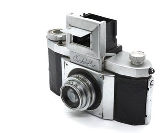 Praktiflex (1st generation) 35mm SLR camera with 50mm F2.9 lens, tested and working