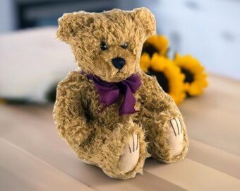 Sunflower Wax Dipped Bear, Scented Home Decor, Floral Scent Bear, Gift Idea, Spring Decor, Fresh Home Fragrance