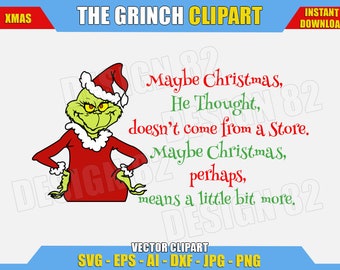 Grinch Quotes Svg Etsy