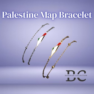 Palästina Karte Armband