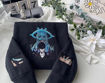 Embroidered Anime Sweatshirt – I Alone Level Up, Dungeon Design