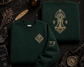 Lumiere Clair Obscur bestickter Sweatshirt-Hoodie, Geschenk für RPG-Fans