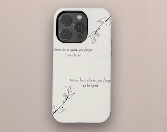 Minimalistic Christian Bible Verse Phone Case, Religious Scripture Gift, Christian Merch for iPhone 16 15 14 13 12 11, Samsung S25 S24 Ultra