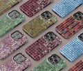 Colorful Mosaic Tile Phone Case, Vintage Ceramic Art MagSafe Phone Cover for iPhone 17 16 15 14 13 12 11 Pro Max, Samsung S25 S24 S23 Ultra product logo