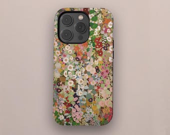 May include: A floral phone case featuring a colorful array of flowers in shades of red, pink, white, and yellow. The case has a glossy finish and a dark camera module.