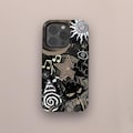 Dark Gothic Grunge Phone Case, Black Cat Surreal Star Collage Case, iPhone 17 16 15 14 13 12 11 Pro Max, Samsung Galaxy S26 S24 S23 Ultra product logo