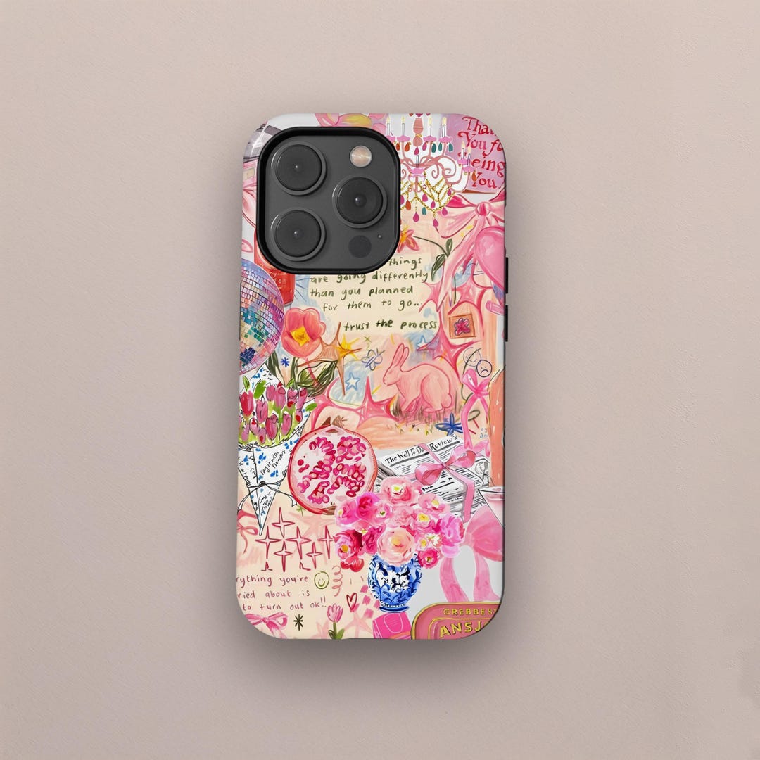 Pink Preppy Phone Case Vintage Coquette Collage Phone Case IPhone 17 pink-preppy-phone-case-vintage-coquette-collage-phone-case-iphone-17