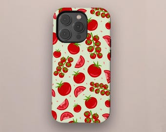 Tomato Sauce Phone Case: Italian Summer Food Art