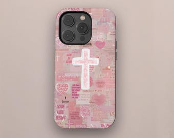 Funda para teléfono con versículos bíblicos cristianos, inspiradora de escrituras religiosas, estilo retro, para iPhone 17, 16, 15, 14, 13, 12 Pro Max y Samsung S25