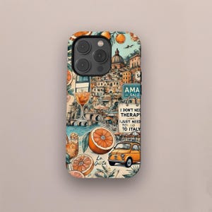 Coquette Italian Summer Collage Phone Case: La Dolce Vita