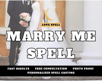 Marry Me Spell, Commitment & Proposal Ritual | Love, Marriage, Long-Term Relationship Magic