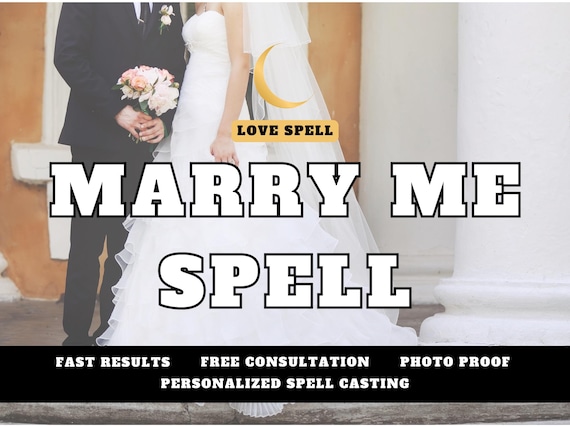 Marry Me Spell, Commitment & Proposal Ritual | Love, Marriage, Long-Term Relationship Magic