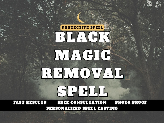 Black Magic Removal Spell | Cleanse Negative Energy & Break Harmful Influence | Personalized Spell with Photo Proof, Free Consultation