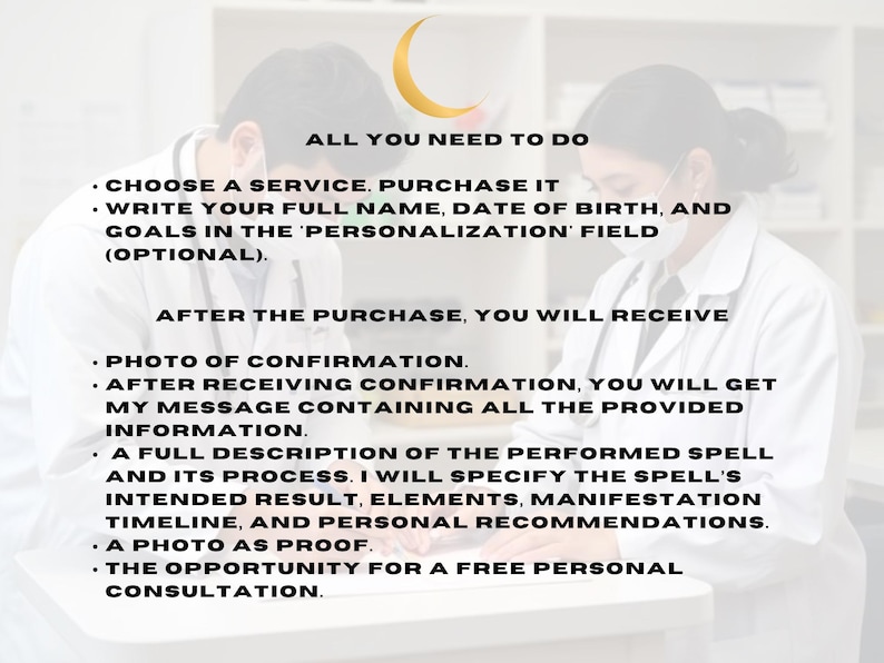 Health Spell | Restore Vitality & Well-Being | Personalized Spell with Photo Proof, Free Consultation | Digital Ritual image 2