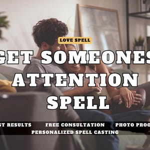 Get Someone&#39;s Attention Spell, Make Them Notice You Fast! | Attraction Magic, Energy Shift Ritual, Obsession Spell