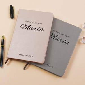 Personalized Letters to the Bride Book: Bridal Shower Keepsake Guestbook