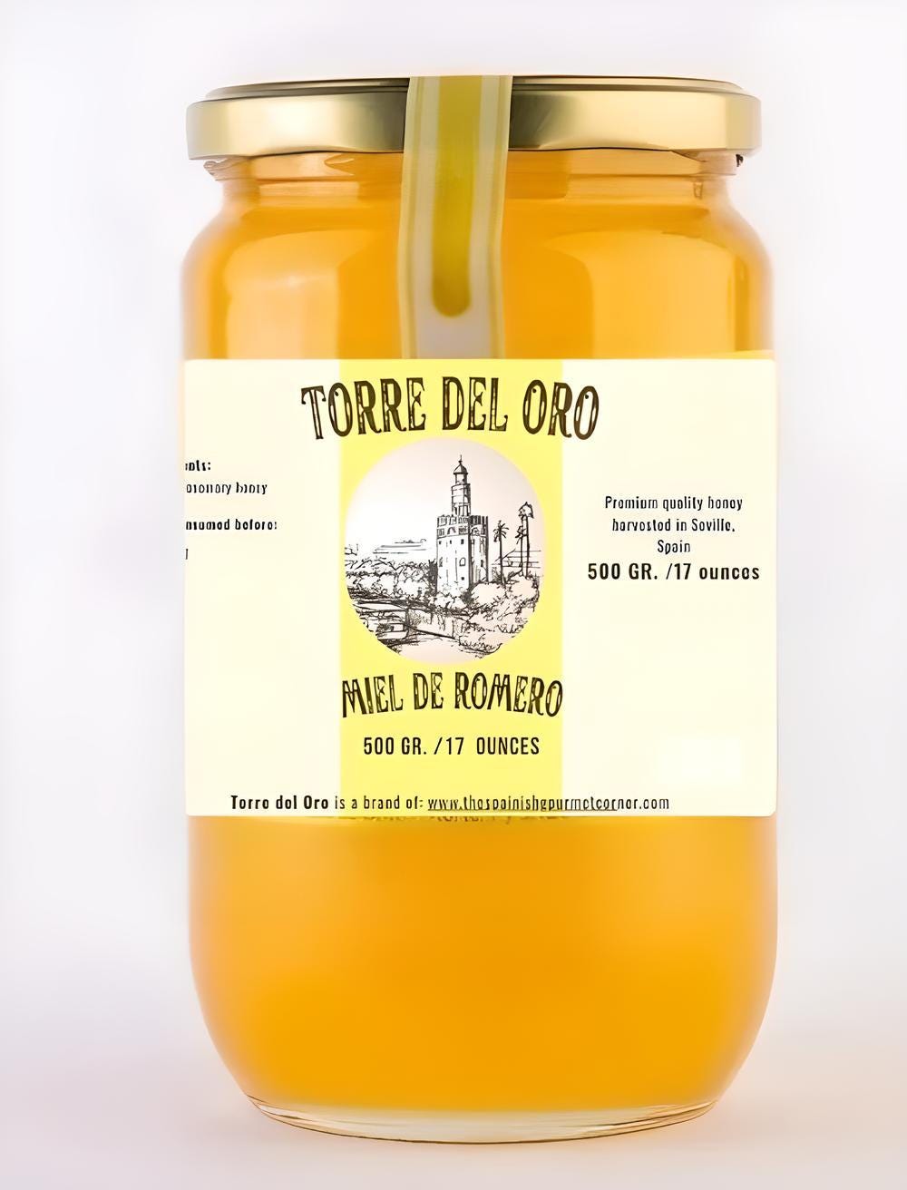 Rosemary honey, natural Spanish honey, 500 grams and 1000 grams, honeys