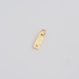 18K Gold Filled Puerto Rico Map Pendant Dainty Map Charms for DIY Jewelry Necklace Findings Making Supply