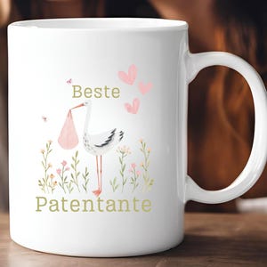 Gift Godmother Baptism Best Godmother Gift 2025 Mug Pregnancy Birth Ceramic Mug