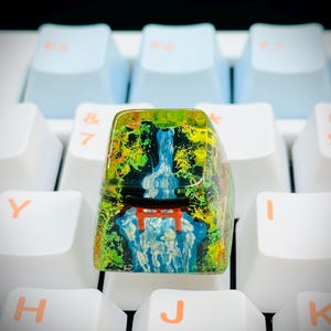Summer Torri Gate Keycap/Artisan Keycap/Keycap Set for MX Cherry Mechanical Keyboard/Gift/Gaming.
