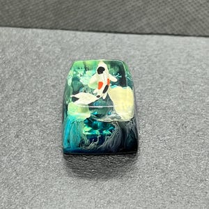 Koi keycap/Artisan Keycap/Keycap Set for MX Cherry Mechanical Keyboard/Gift.