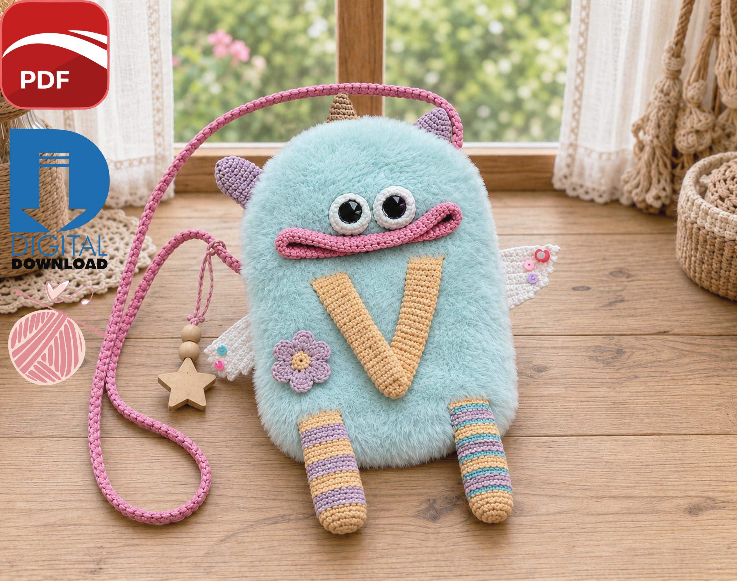 Fluffy Monster Purse - Etsy