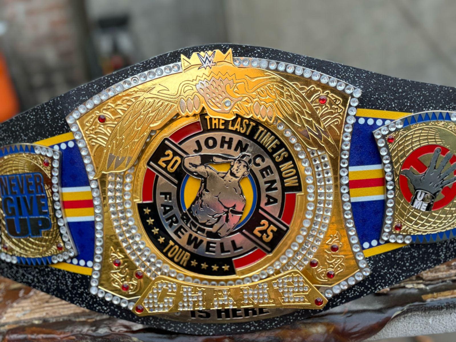 ジョン・シナ チャンピオンベルトリング Amazon.co.jp: WWE メンズ チャンピオンシップベルトスライド