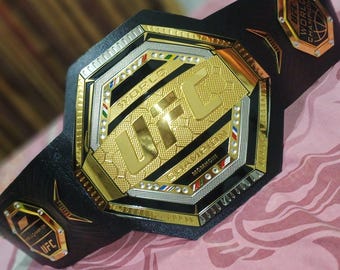 UFC Legacy Championship Replica Belt: 2mm Brass, Adult Size