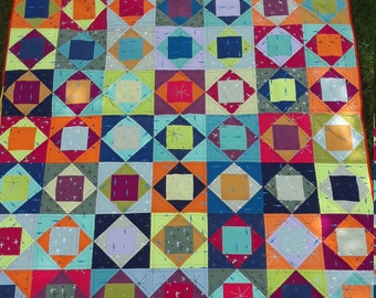 Trapuntata serigrafizzata di dimensioni di colore brillante