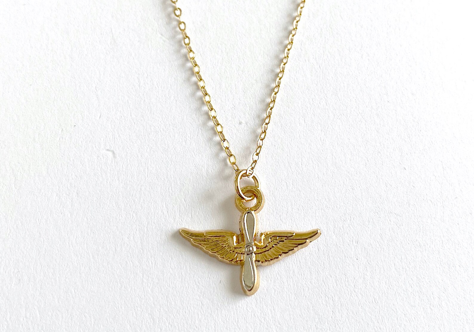 Aviation Charm Jewelry Army Branch Necklace Army Branch Etsy