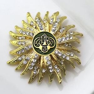 Broche del 3.er Regimiento de Caballería: Joyas de unidad del ejército para esposa, mamá y novia.