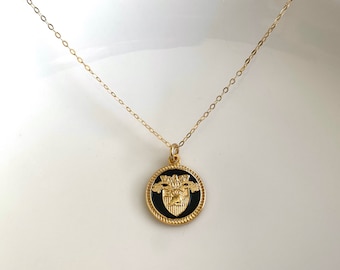 Collar con dije de West Point, estilo Academia Militar de EE. UU.