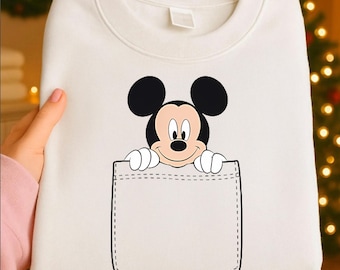 Micky Maus Pocked Png, Micky Png, lustige Micky Png, digitaler Download